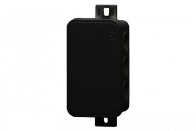 F-ELEKTRO - Hermetische Doos V8 - IP54 - 80x45x41mm - Zwart - Kliksluiting