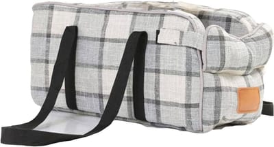 Huisdier autostoel - Reismand draagbaar - Veilig reizen - Verhoogd zicht - 49x25x21 cm - Normal