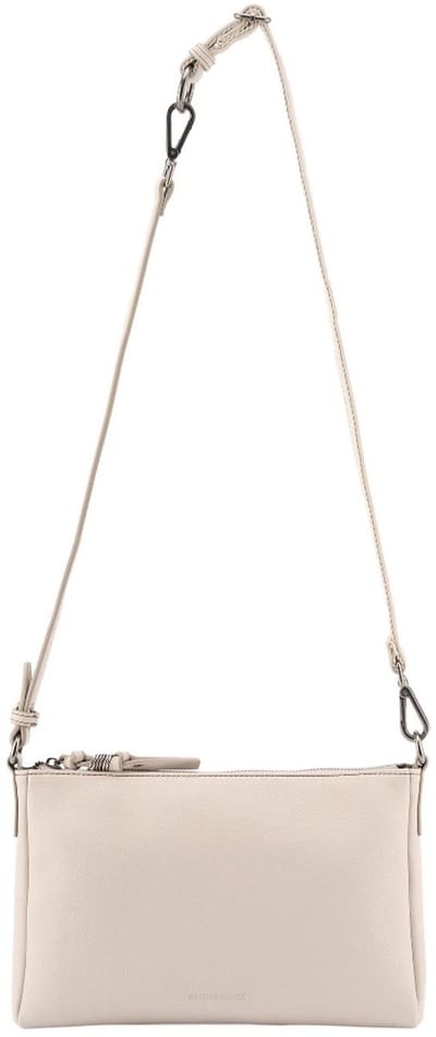FREDsBRUDER Leren schoudertas My Bestie Easy Crossbag Light Nutmeg beige