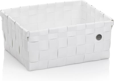Kela Badkamer - Neo Mand 24x31x14 cm - Polypropyleen - Wit
