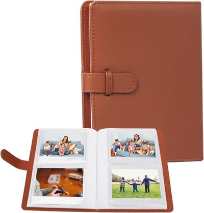 80 Compartimenten Fotoalbum voor Polaroid en Fujifilm Instax - 20 Pagina's voor 80 Foto's, Perfect voor Herinneringen en Creatieve Presentaties