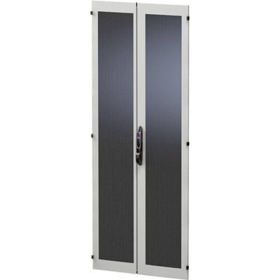 Rittal 5301652 19 inch Deur van plaatstaal voor patchkast Geperforeerd Grijs, Zwart