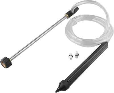 Hogedrukreiniger Zandstraalmondstuk - Lans met Adapter - Efficiënte Reiniging - Messing Adapter Staal - 2.8m Slang - Zoals Afgebeeld