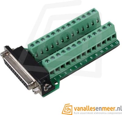 DB25-M2 breakout Female