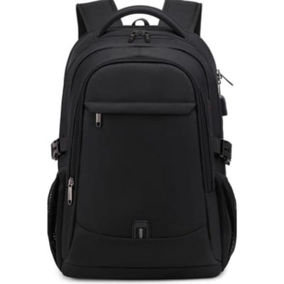 Laptop Rugzak - Inclusief Usb Oplaadstation - Laptoptas t/m 17 inch - Rugtas voor dames en heren - schooltas - Hoge kwaliteit - Zwart