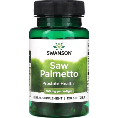 Palmier nain, 160 mg, 120 capsules molles
