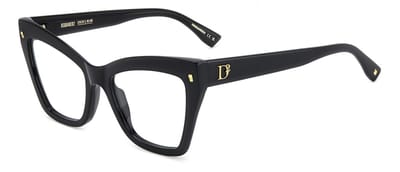 Dsquared2 D2 0152 Black 54/19/145 WOMAN Brilmonturen