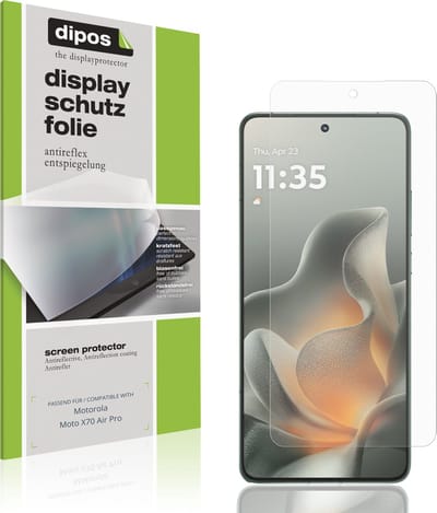 dipos – 4x Matte Beschermfolie geschikt voor Motorola Moto X70 Air Pro | Krasbestendige & antireflecterende Screenprotector Ultra-Thin