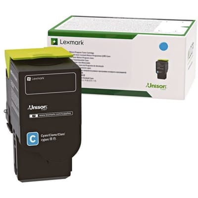 Lexmark C232HC0 toner cartridge cyaan hoge capaciteit (origineel)