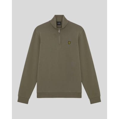 Lyle & Scott Loopback Half Zip Sweater Heren - Maat S