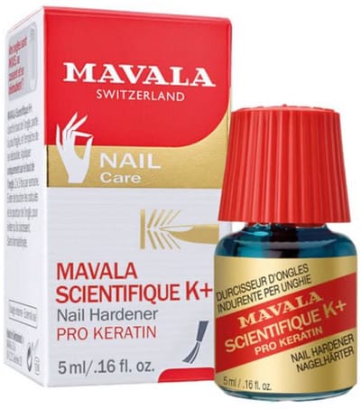 Mavala Scientifique K+ Nagelverharder – Intensieve Nagelversterker Voor Zachte, Breekbare En Splijtende Nagels - Keratine Versterkende Nail Hardener - Professionele Nagelbehandeling Tegen Scheuren En Breken - 5 ml