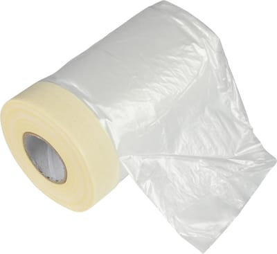 Benson Afdekfolie zelfklevend - transparant - 55 cm x 20 m - schilderbenodigdheden - afdekfolie
