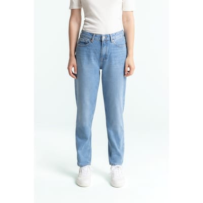 Kings Of Indigo Caroline Cropped Sanibel Light Maat: W24L27 | Slim Jeans Outlet | Dames | Blauw