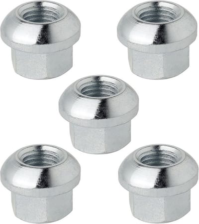 ProPlus Wielmoer set - M12 x 1.5 mm - Conisch bol - 18 mm lengte - 5 stuks