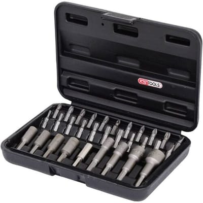 KS TOOLS 1/4" bit- en inschroefgereedschap set 31-delig - 12...