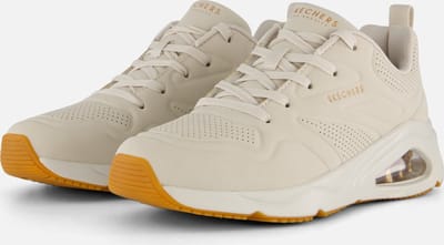 Skechers Tres Air Uno Sneakers beige Textiel - Dames