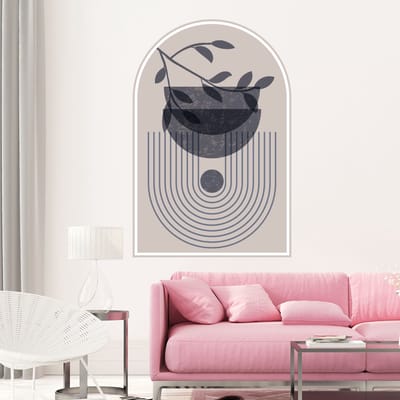 Vooraf gelijmd vliesbehang met gigantische muurschilderingen - SILENT NIGHT ARK MUURSCHILDERING - 135x90cm