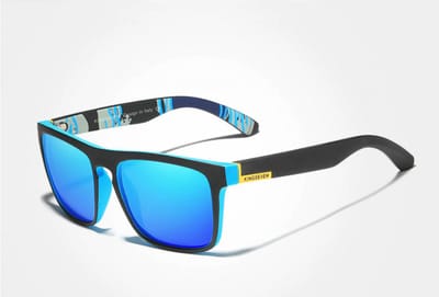 Kingseven zonnebril - UV400 - Gepolariseerd - Zwart/Blauw - Bluestar - Z751