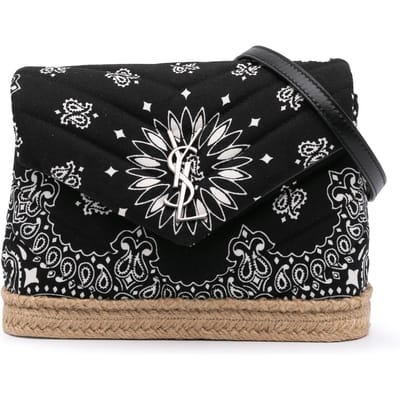 Bandana Print Gequiltte Schoudertas