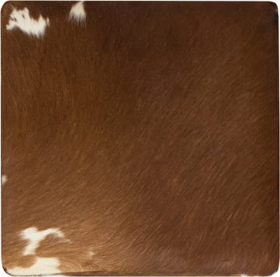 kruk koe bruin wit vierkant 45cm