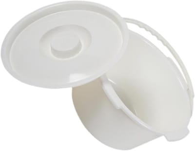 Toiletemmer met deksel - Draagbare pot - Thuis en reizen - Gemakkelijk schoon te maken