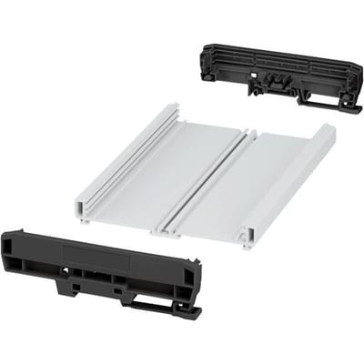 Phoenix Contact UM-PRO-KIT-B122-L180-7035 1310989 Profielbehuizing 183.8 x 142.3 x 39.45 PA Grijs-wit (RAL 7035), Zwart (RAL 9005) 1 stuk(s)