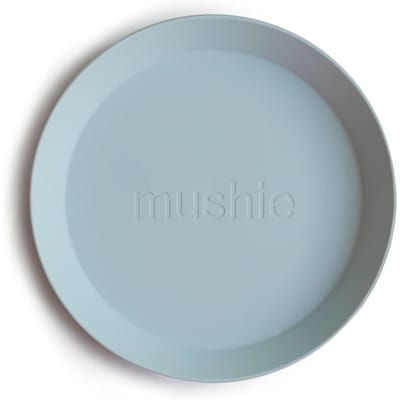Mushie Kinderservies Set 2 Borden Rond