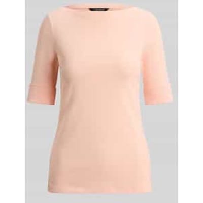 slim fit T-shirt van puur katoen