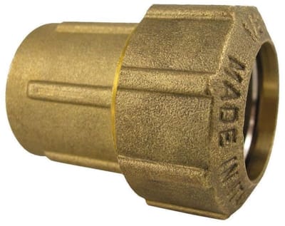 PE Koppeling 32mm Messing, 1 Inch - Boni
