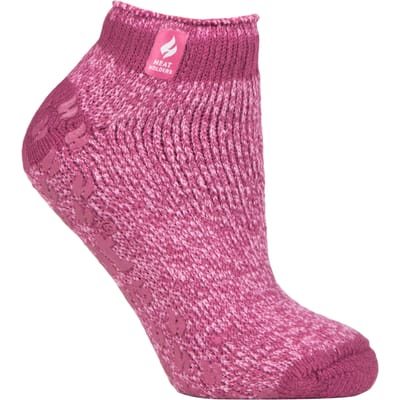 Heat Holders - Laag uitgesneden enkelsokken voor dames - Gedempt Roze (Pisa)