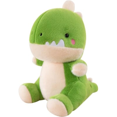 Peluche Dinosaure Moelleuse Peluche Douce Collection Dinosaure Dessin Animé Peluche Jouet Mignon Animaux en Peluche Dessin Animé Poupée Cadeaux de Fête pour Enfants