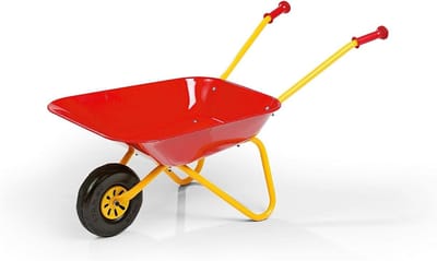 SVN® Kruiwagen Kind - Kruiwagen Speelgoed - Tuingereedschap Kind - Rood - 80cm x 41cm x 38cm