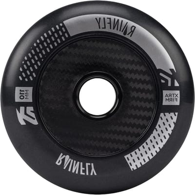 Skate Wielen - Inline Onderdelen - Snel Skaten - 4 Pack - 110 mm - Zwart