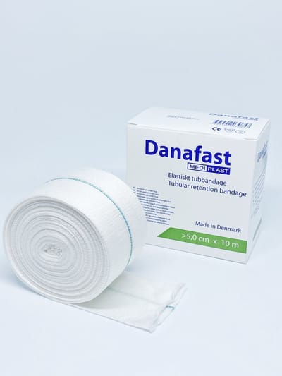 Danafast Buisverband Single-way stretch 5.5cm x 10m - voeten, handen, armen en kleine benen