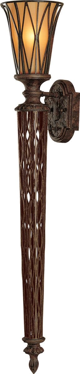 Landelijke Wandlamp - Steady Lighting - Metaal - Landelijk - E27 - L: 19.5cm - Voor Buiten - Woonkamer - Eetkamer - Zwart