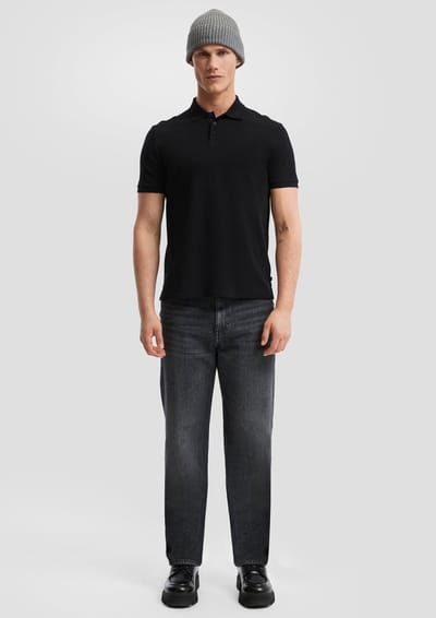 Q/S designed by - Heren broek - Maat W29 x L32 - Mannen - ZWART - katoen