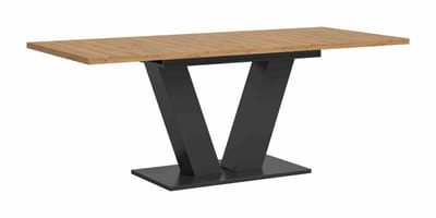 Motion uitschuifbare eettafel Artisan NB grijs NB - 90x150x76cm