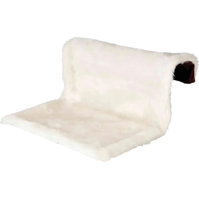 Trixie Radiator bed langharige pluche/suede-look 45 × 26 × 31 cm crème/bruin