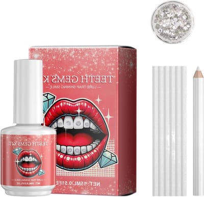 Tand Juwelen Kit - Tand Kristallen - Feest Make-up - Verwijderbaar en Tijdelijk - 68 g - Niet gespecificeerd