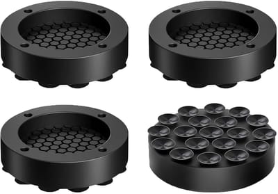 Dailygoods- Wasmachine-Voetkussens Antislip - Trillingsdempers - Rubber - Schokabsorberend - Waterdicht - Eenvoudige installatie