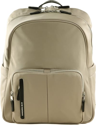 MANDARINA DUCK Laptop rugzak Rugzak met laptopvak Hunter Backpack Simply Taupe Beige