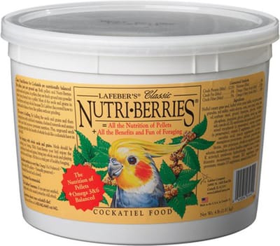 Lafeber Classic Nutri-Berries Cockatiel 1,81 kg - papegaaievoer