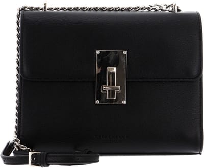 SEIDENFELT MANUFAKTUR Schoudertas Linsell Crossbody Bag Black Zwart
