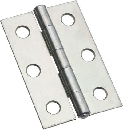Niet-verwijderbare pin scharnieren - Deur scharnieren - Deuren bevestigen - Verzinkt staal - 2 stuks
