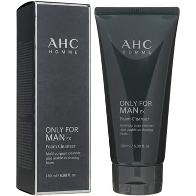AHC Only For Man EX Schuimreiniger 180ml ORIGINELE WINKEL black