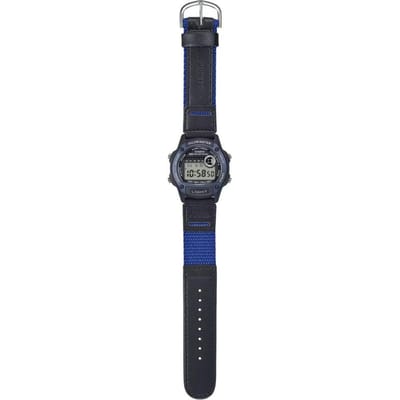 CASIO G-SHOCK serie 50 meter waterdicht Kwarts lederen band dezelfde stijl voor mannen en vrouwen grijs wijzerplaat W220HF-2AV grijze kleur