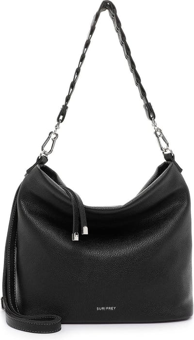 SURI FREY Schoudertas SFY Freddy Hobo Bag Black Zwart