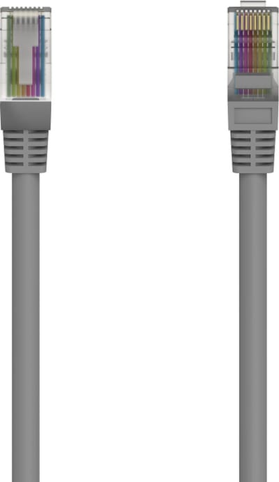 Hama 00300020 netwerkkabel Grijs 3 m Cat5e U/UTP (UTP)