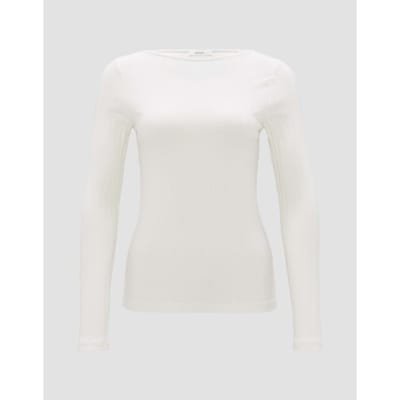 Slim fit shirt met lange mouwen van katoenmix model 'Sovke'