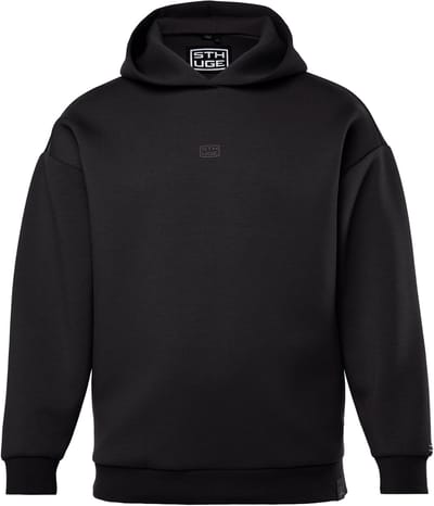 STHUGE - Heren - Hoodie trui met capuchon - Zwart - Maat 3XL